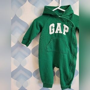 Baby Gap Unisex Hooded Sweatshirt Onesie